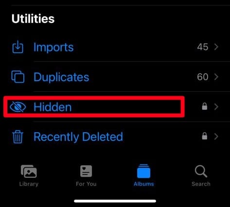 HOW TO HIDE PHOTOS ON IPHONE